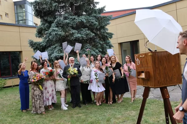 Foto kaste izlaidumā